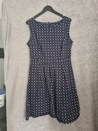 Kleid sommerkleid dunkelblau - kleid,