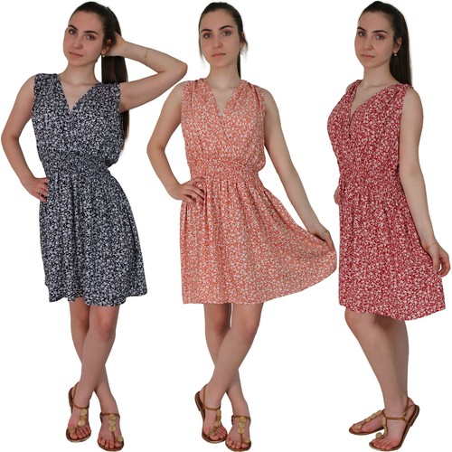 Kleid mini sommer blumen - kleid,