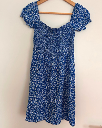 Damen minikleid blau weiß - damen,