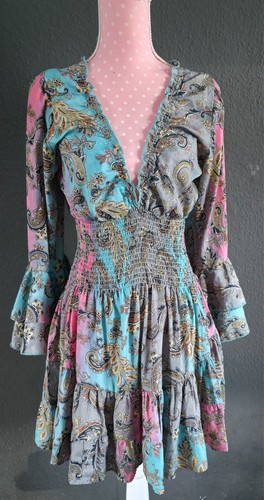Boho hippie minikleid sommer - boho,