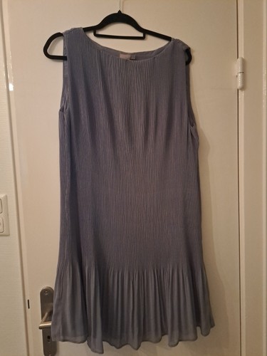 Kleid taubenblau l - taubenblau,,