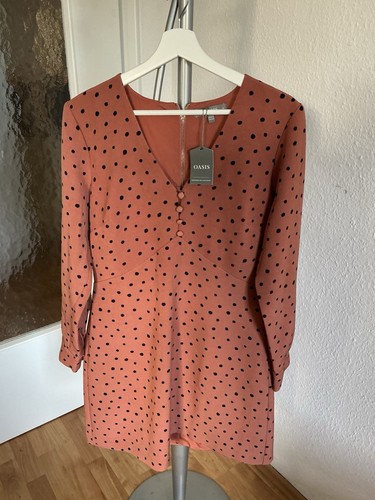 Oasis kleid terracotta - kleid, /