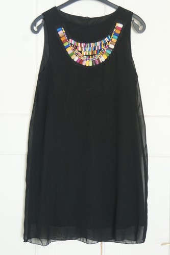 Schwarzes sommer minikleid - sommer,