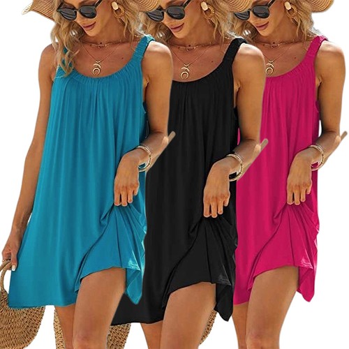 Damen minikleid lässige - minikleid,