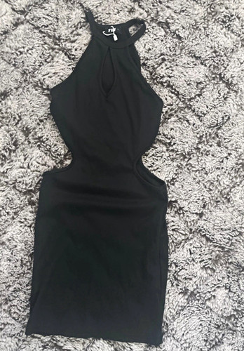 Damen neckholder minikleid - neckholder,