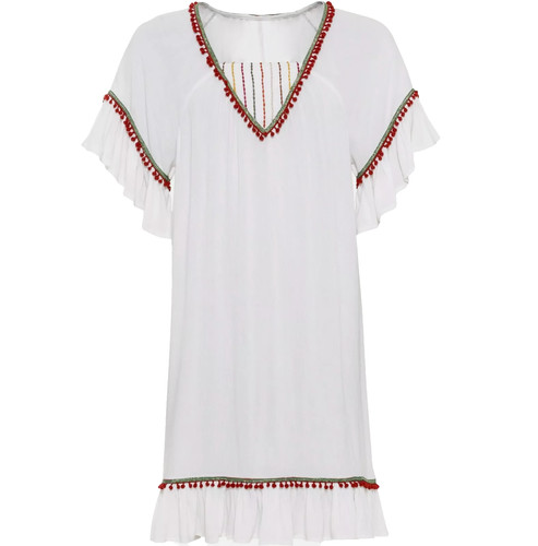 Damen sommer boho - sommer, longbluse