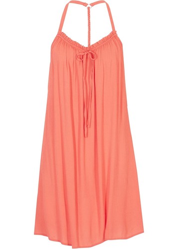 Strandkleid 40 koralle - strandkleid,
