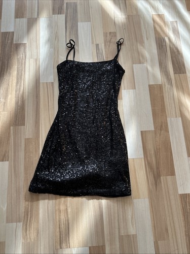 Divided pailettenkleid - h&m,