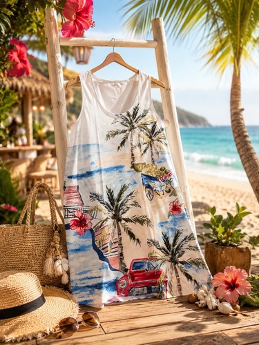 Damen strandkleid - damen,
