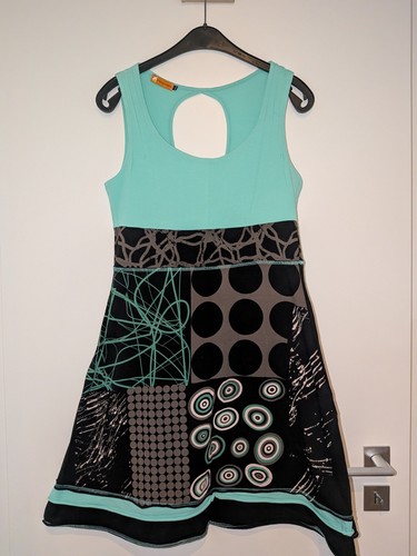 Kleid türkis 42 - kleid,