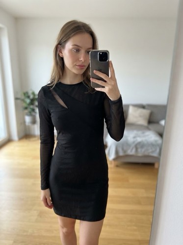 Divided mesh minikleid - divided,