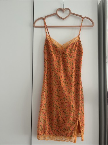 Sommer kleid orange gr - kleid, in