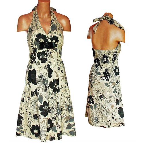 Sommerkleid neckholderkleid - sommerkleid,